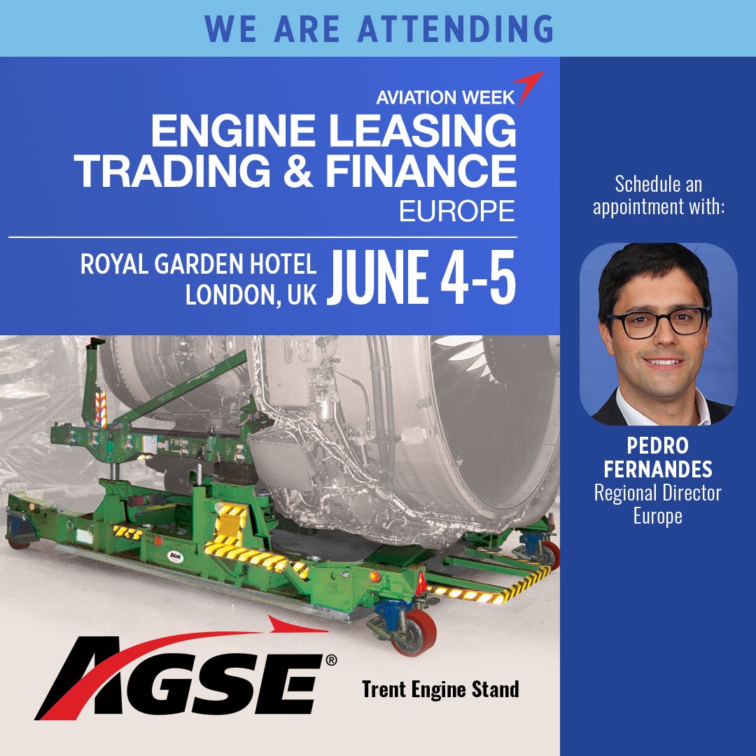 AGSECorp's tweet photo. We’re headed back to The Big Smoke for ELTF Europe 2025 — the premier gathering for the engine leasing community!

Visit our showcase table to see how our rugged, OEM-approved jet engine handling solutions support lessors and MROs around the globe. https://t.co/zOKf46D7jo