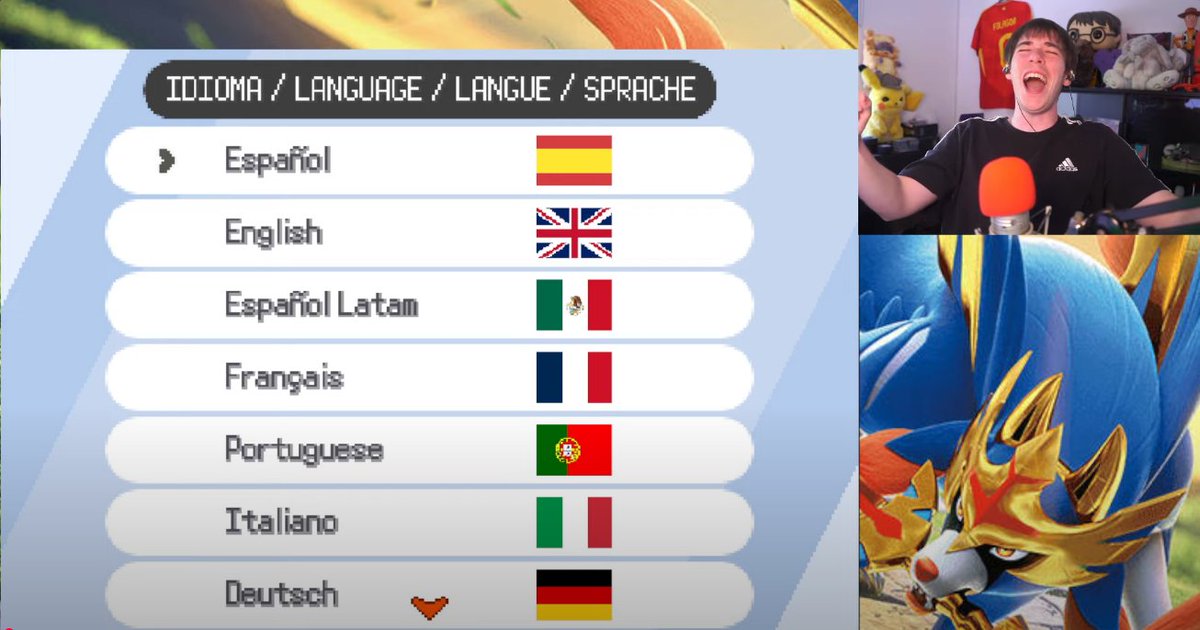 🔴 ¡EN DIRECTO!

Parece ser que el bueno de Folita ha subido un gameplay del Royal, así que como yo soy muy fan de estas cosas vamos a reaccionar en directo a sus primeros pasos por mi versión de Galar. ¿Le habrá gustado?

¡Todos adentro! (link en el siguiente tweet)