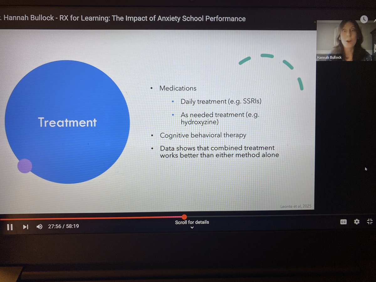 I loved getting to learn about anxiety in schools through a record cadre session. This is an area of particular interest for me. Great presentation from Dr. Hannah Bullock! 
<a href="/KedcARTS/">RENAISSANCE Grant</a> <a href="/KEDC1/">KEDC</a> <a href="/KEDCGrants/">KEDC Grants</a>