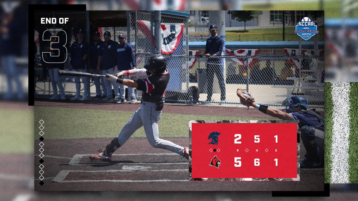 Concordia Cardinals (@cuaacardinals) on Twitter photo ⚾️END OF 3⚾️
<a href="/CUAABaseball/">Concordia Baseball</a> puts up a 4-spot in the bottom of the third to take the lead!
Live stats: scueagles.com/sidearmstats/b… ⚾️END OF 3⚾️
<a href="/CUAABaseball/">Concordia Baseball</a> puts up a 4-spot in the bottom of the third to take the lead!
Live stats: scueagles.com/sidearmstats/b…