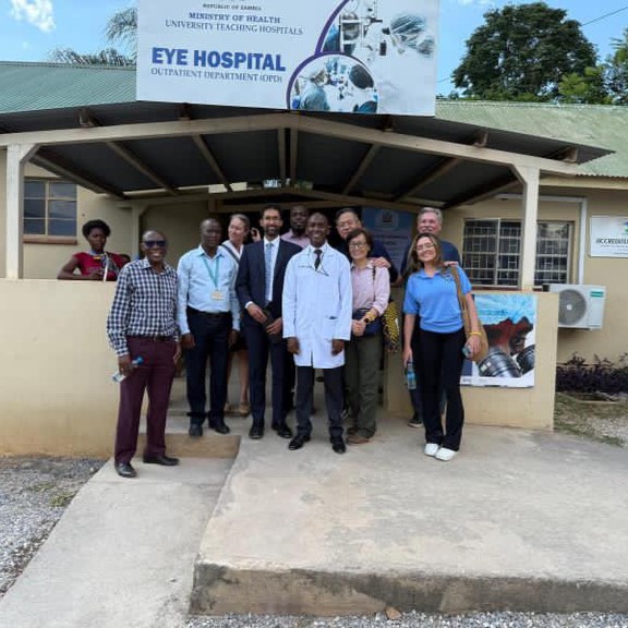 Some of our faculty recently traveled to Zambia where they provided hands-on medical training and donated equipment to support life-saving brain surgeries for children and adults. We're proud of their dedication to global collaboration and community-led care. 💛