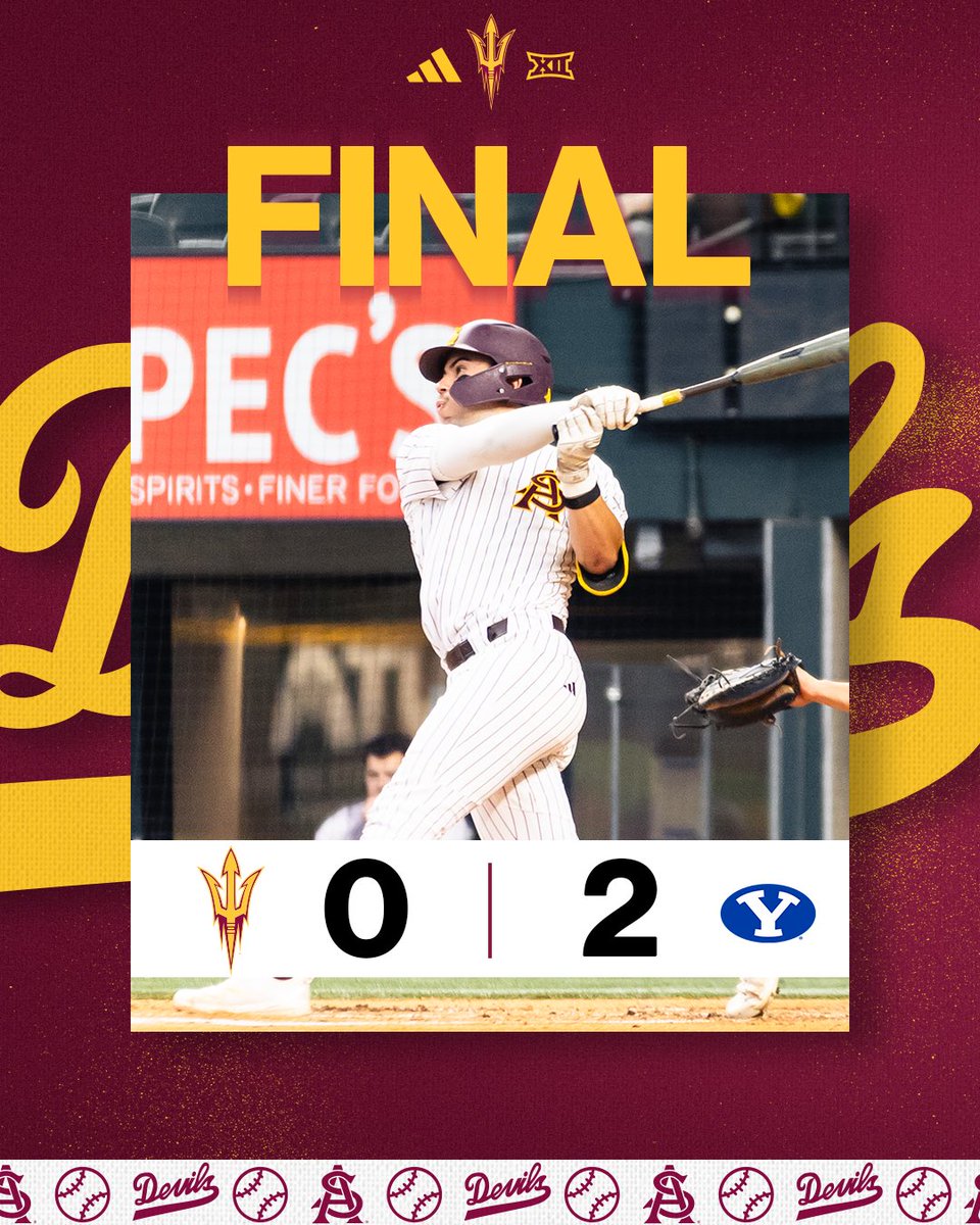 ASU_Baseball's tweet image. Final.

#ForksUp /// #Onward