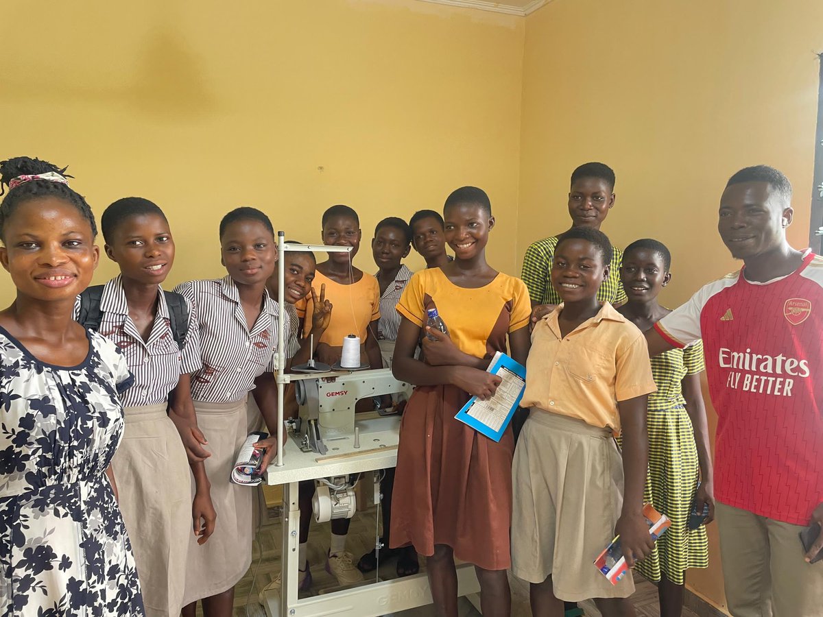 LifeMacAfrica's tweet photo. We just commissioned the Red and Brave Project: a reusable sanitary pad centre that trains young women, protects our planet, and helps girls stay in school.
Support us to scale this impact.
#RedAndBrave #Rotary #Rotaract #LIFEMACAfrica #GirlChildEducation #EndPeriodPoverty https://t.co/VTsh0uCnvU