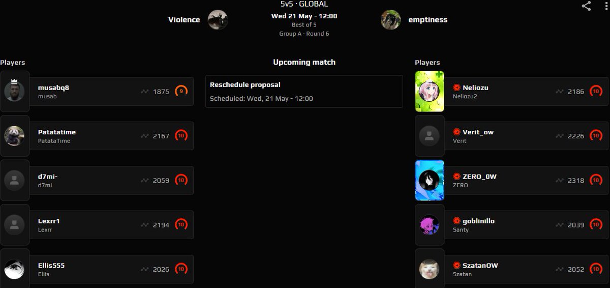 Ewan (@ewan_ow) on Twitter photo Streaming Violence vs Emptiness at 2 est with
<a href="/Stratocaster78/">Stratocaster</a> Two undefeated teams 5-0 in EMEA Expert.
twitch .tv/ewan_ow Streaming Violence vs Emptiness at 2 est with
<a href="/Stratocaster78/">Stratocaster</a> Two undefeated teams 5-0 in EMEA Expert.
twitch .tv/ewan_ow
