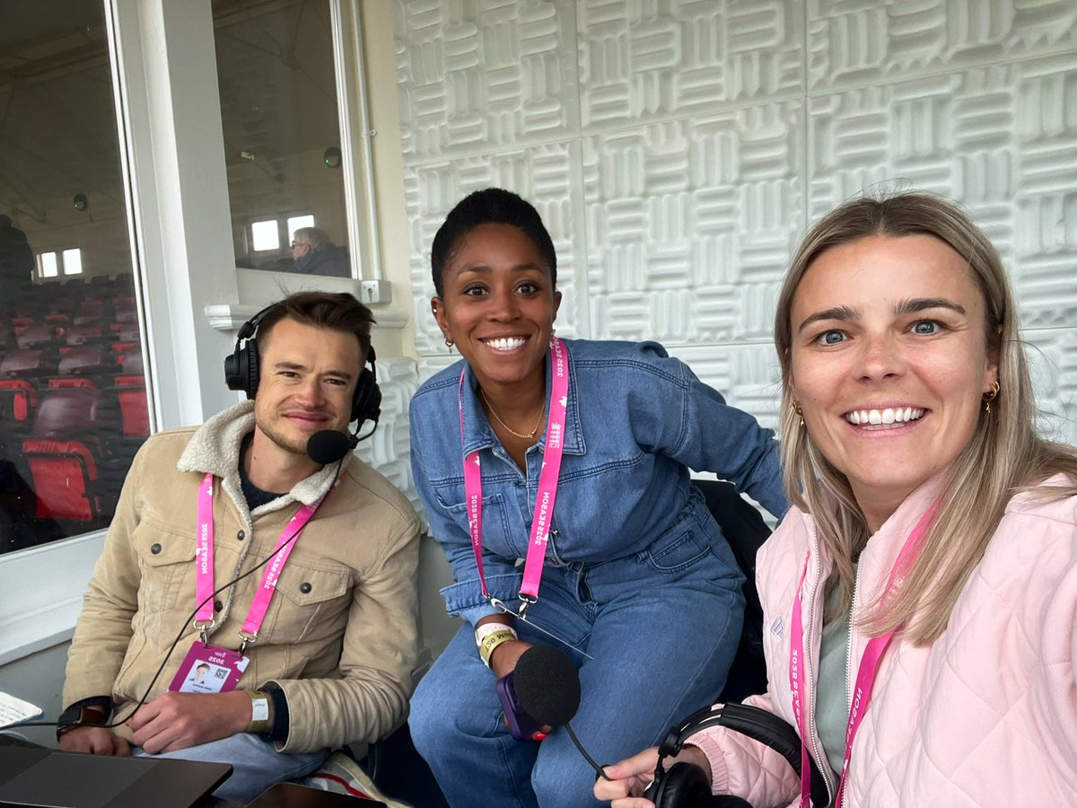 Alexandra Hartley (@alexhartley93) on Twitter photo Here we go, the start of the international summer starts now!!!
We are live on air right now <a href="/bbctms/">Test Match Special</a> Here we go, the start of the international summer starts now!!!
We are live on air right now <a href="/bbctms/">Test Match Special</a>
