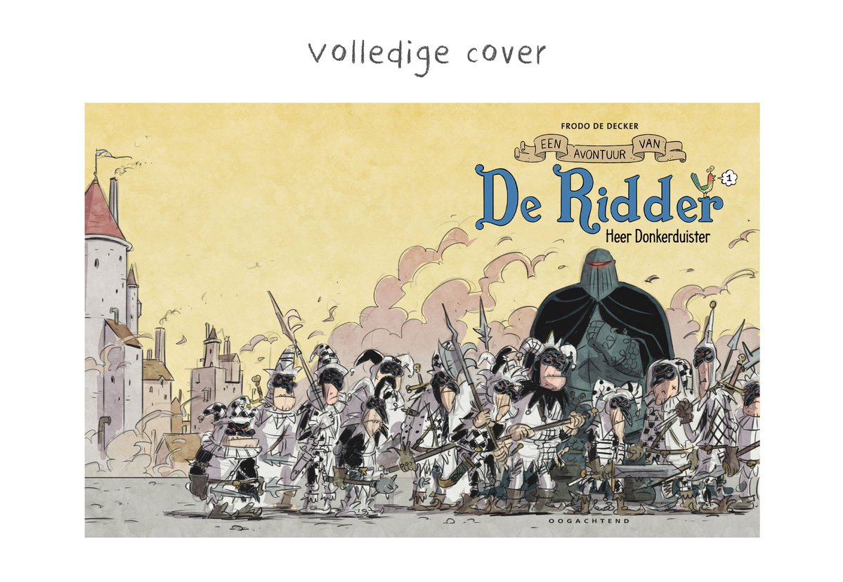 stripland_BENL's tweet photo. Nieuw is dat er naast de softcover (48 pagina's) ook een luxe hardcover (64 pagina's) komt van De #Ridder. Niet alleen voor het tweede deel, ook voor het eerste avontuur! De release is FEB 2026. #FrodoDeDecker #Crowdfunding #DeRidder Hebben? https://t.co/bxVisGQJm1 https://t.co/sx9vllxqTX