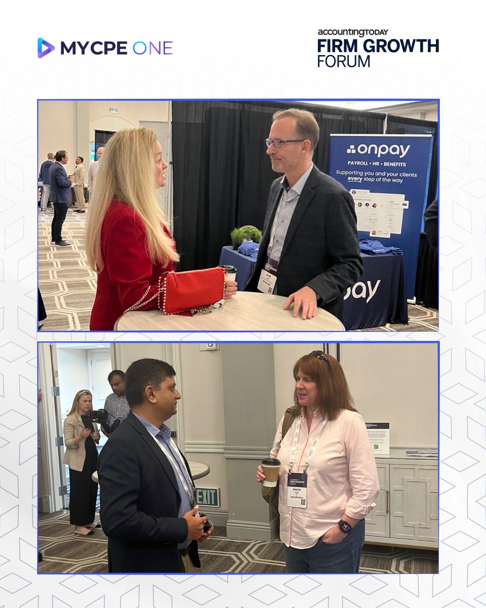 mycpeone's tweet image. Day 1 at #FirmGrowthForum2025 brought big ideas &amp;amp; bold conversations! 💬

Meet us at Booth 34 in San Diego — let’s talk smart growth.

#MYCPEONE #SmartConversations #Accounting