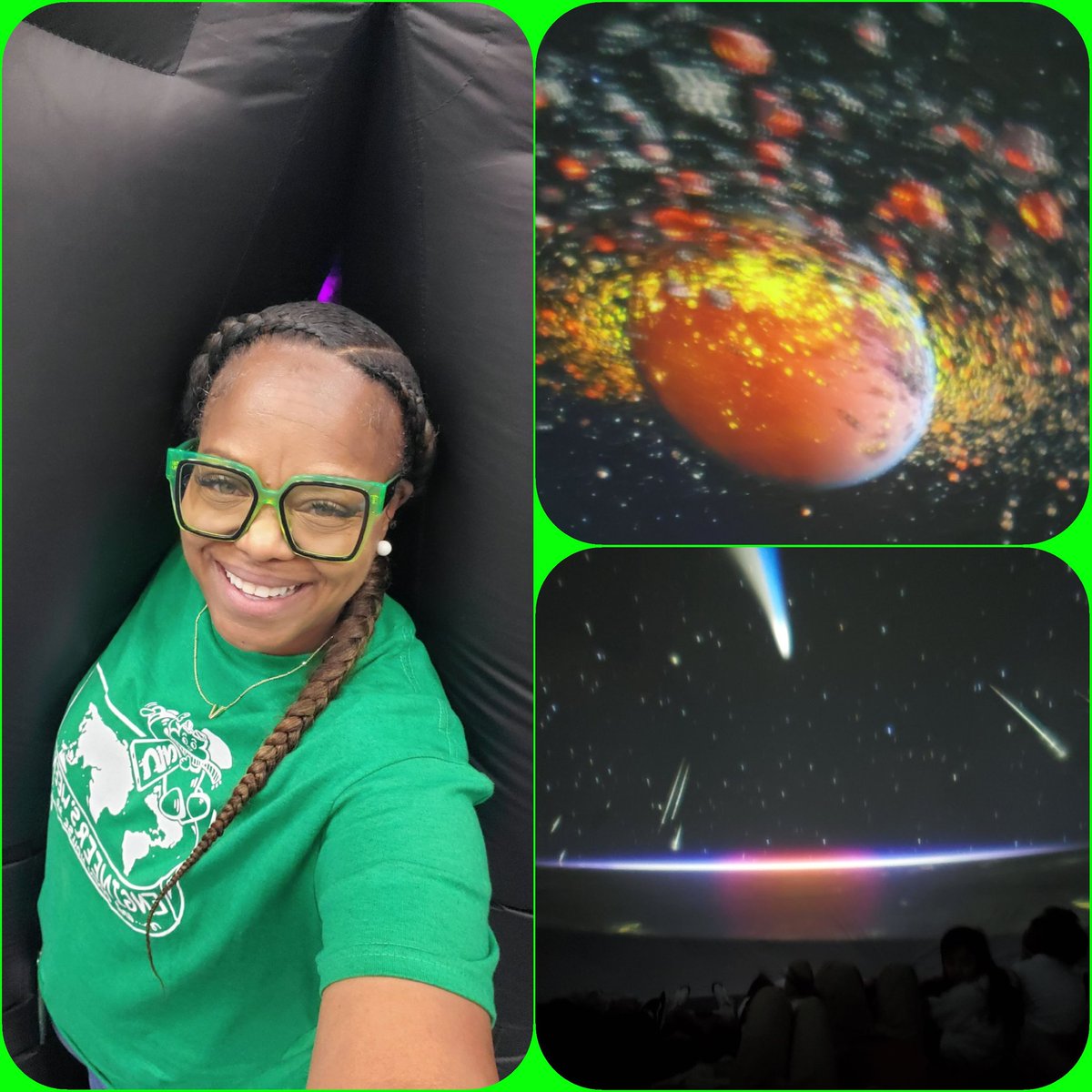 vsspille2's tweet image. STEM Career Week
Today our kiddos were blessed to experience the Discovery Dome. They enjoyed a captivating presentation covering the solar system, earth science and some history. 
#StemWeek
#CareerExploration 
@HicksTigers
@hmns