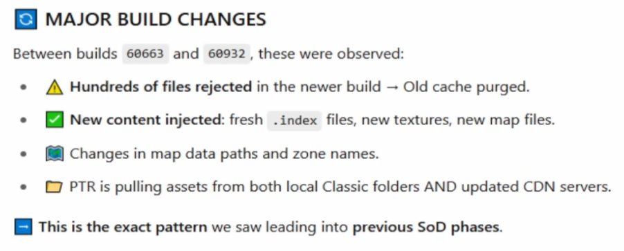 PHASE 9 OR CLASSIC+. THE DEVS ARE COOKING. AGGREND GIVE ME CRUMBS PLEASE I BEG. WHAT IS THIS?! <a href="/AggrendWoW/">Josh Greenfield</a> <a href="/wowclassicdevs/">WoW Classic Devs</a>