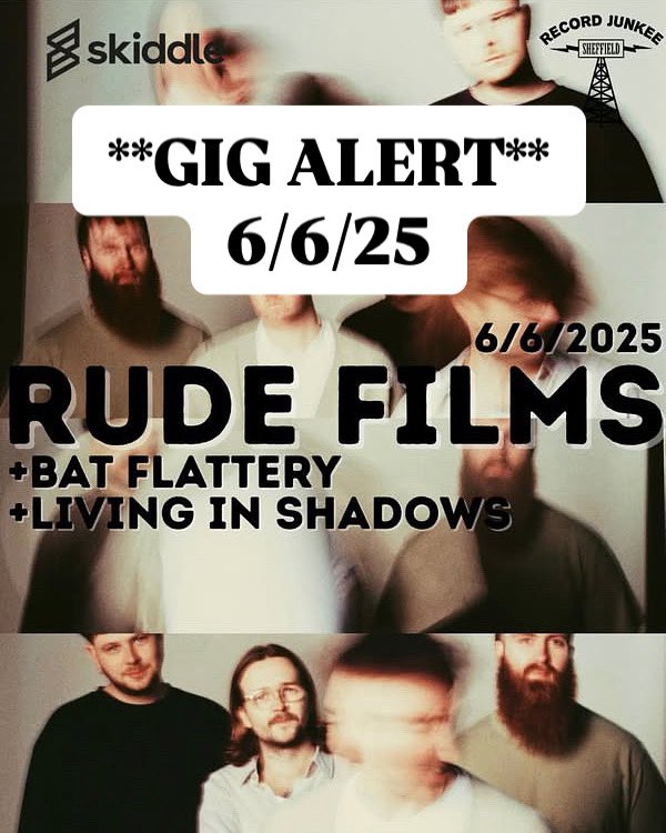 Living In Shadows (@l_i_smusic) on Twitter photo ***GIG ALERT*** FRIDAY 6th JUNE
Living in Shadows supporting <a href="/Bat_Flattery/">Bat Flattery</a> & <a href="/RudeFilms/">Rude Films</a> at the awesome <a href="/RecordJunkee/">Record Junkee</a>
skiddle.com/whats-on/Sheff…
#gig #altpop #progrockgigs #sheffieldgigs #livemusic #originalmusic #recordjunkeesheffield #alternative #sheffield #livemusicsheffield ***GIG ALERT*** FRIDAY 6th JUNE
Living in Shadows supporting <a href="/Bat_Flattery/">Bat Flattery</a> & <a href="/RudeFilms/">Rude Films</a> at the awesome <a href="/RecordJunkee/">Record Junkee</a>
skiddle.com/whats-on/Sheff…
#gig #altpop #progrockgigs #sheffieldgigs #livemusic #originalmusic #recordjunkeesheffield #alternative #sheffield #livemusicsheffield