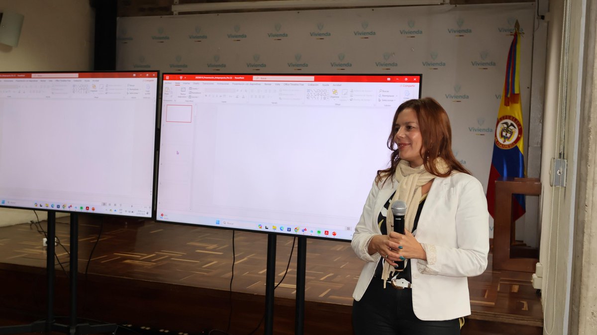 Minvivienda's tweet photo. El @Minvivienda sustenta ante el Comité Técnico Sectorial el anteproyecto de presupuesto 2026 e inversiones priorizadas en los próximos 4 años, para fortalecer #NuestroHábitatBiodiverso y beneficiar a los colombianos con acceso al agua, saneamiento y soluciones habitacionales. https://t.co/zxvbfSXbrU