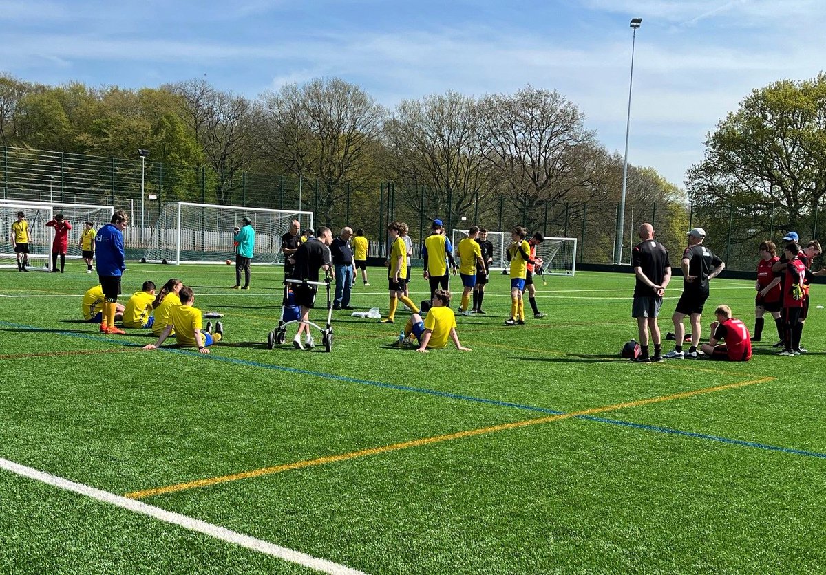 EssexCountyFA's tweet image. #Essex County FA Inclusion Development Officer, Milly Morgan, was delighted to witness the success of the first #Essex Youth #Soccability League taster festival: essexfa.com/news/2025/apr/… #EssexFootball