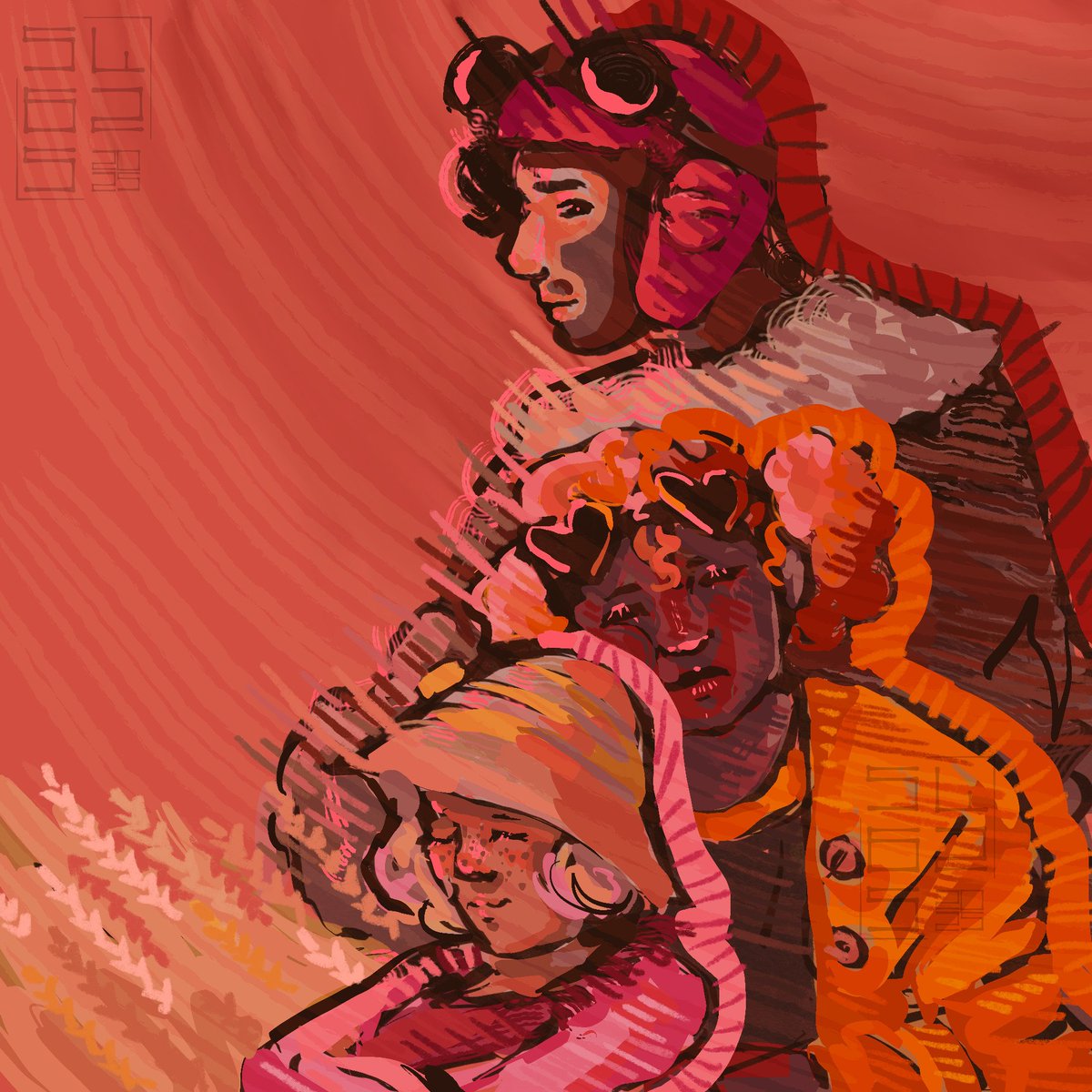 FIVEthe54625's tweet photo. Ramón watching over his hermanitas

#qsmpeggs #qsmpramon #qsmpsunny #qsmp #qsmpempanada #qsmpfanart https://t.co/XdoxtnmGIc