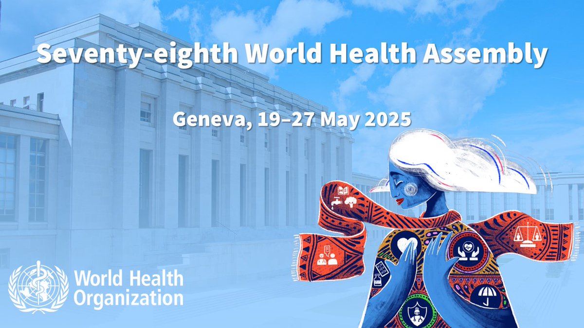 📣 Reminder! Join us this week in Geneva or online 🌍 ✅ Register here: wustl.az1.qualtrics.com/jfe/form/SV_1M…
Don’t miss the Inaugural <a href="/WashU/">WashU</a>pubhealth Ideas Discussion at the 78th World Health Assembly! 
🗓️Date: May 22, 2025 🕕 Time: 6:00–7:30 PM CEST (Geneva)/ 11:00 AM–12:30 PM CT
@WashU