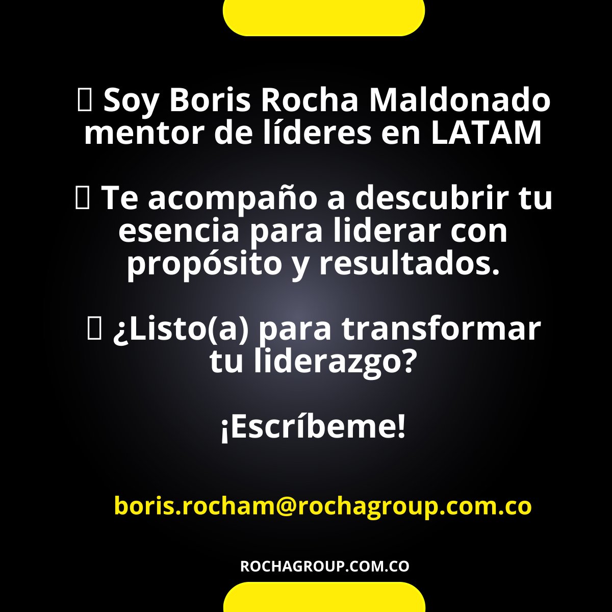 Borisroche's tweet image. Liderar no es mandar. Es inspirar, transformar y dejar huella. 

¿Qué pasaría si les dijera que el liderazgo que transforma no comienza en la estrategia, sino en el ser? 
Soy @Borisroche experto en liderazgo en Latam.  

¡Si quieres transformar tu liderazgo estamos a un contacto!