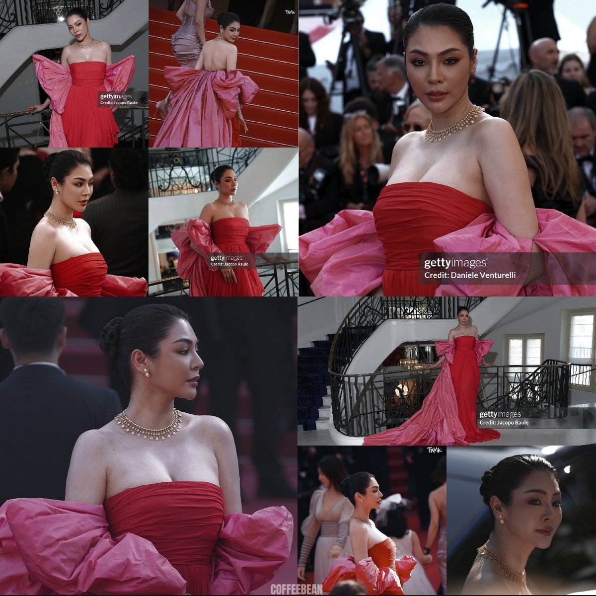 agapaki64's tweet photo. When elegance is a physical quality✨

PERAYA RED CARPET CANNES 
#BoucheronXFaye #FayePeraya https://t.co/MsWE5hyOm4