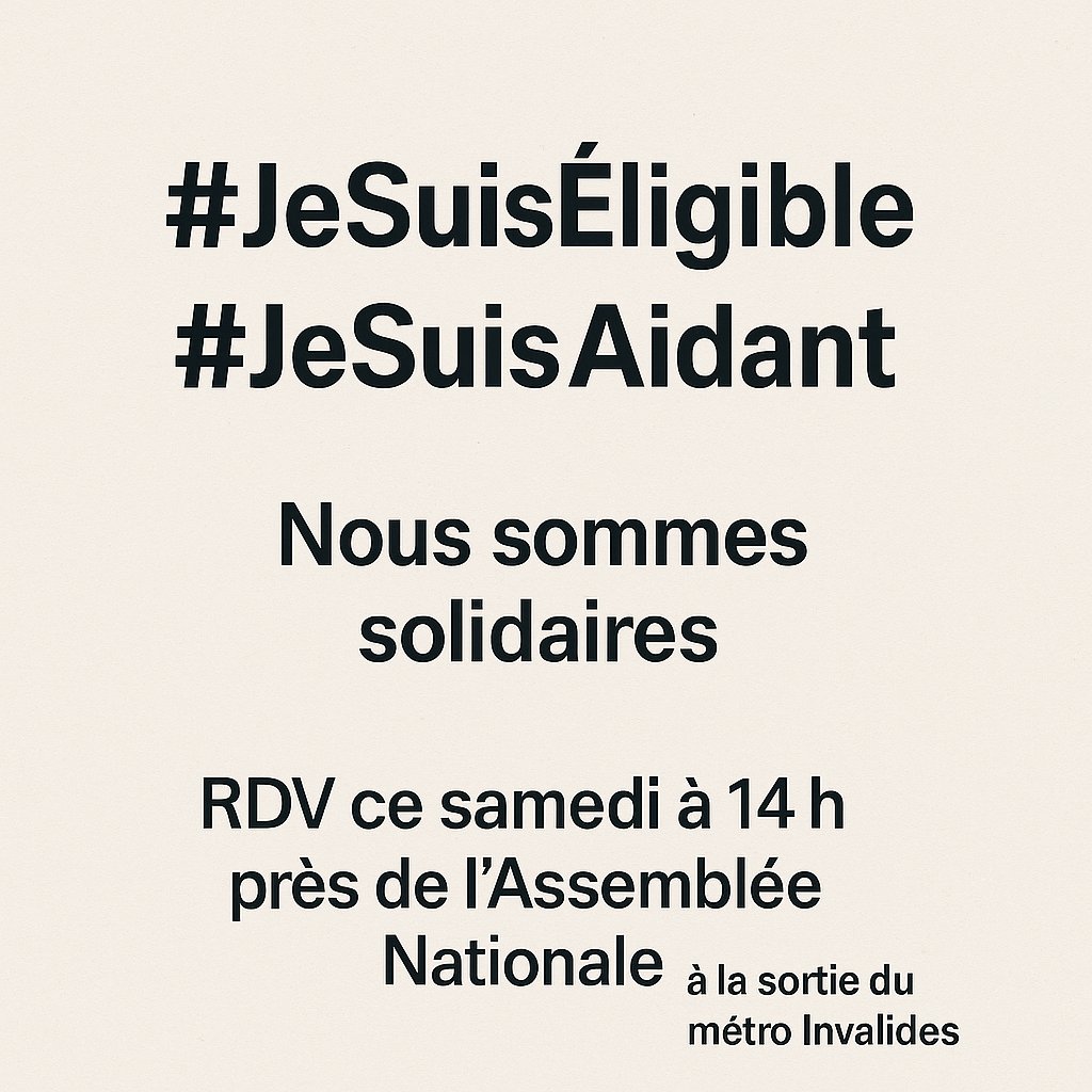 clairefourcade3's tweet photo. Vous êtes-vous déjà demandé ce que ça fait quand la société vous dit : "Si tu veux mourir, nous sommes d'accord et nous allons l'organiser. C'est ton choix. Nous ne chercherons pas à te retenir."
Samedi, c'est la manif des "éligibles".
Retenons-les, nous avons besoin d'eux! https://t.co/9Rzjf4kzhL
