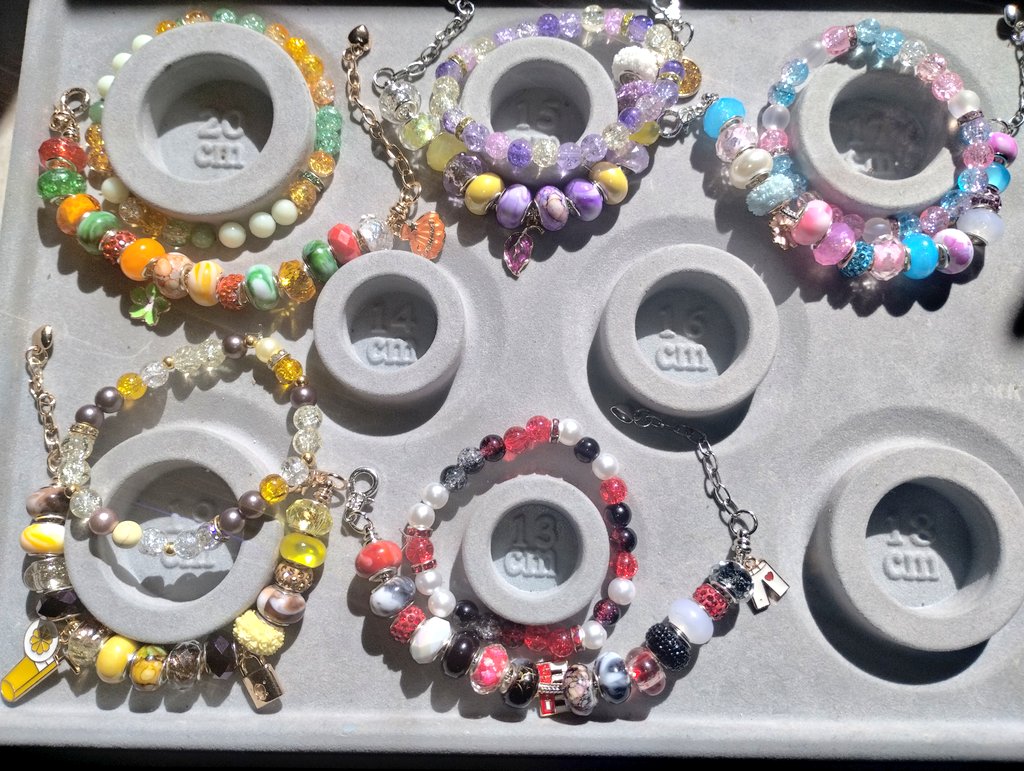 LLCharms's tweet image. New couple's matching set bracelets available now! Shop here at : landlcharms.com