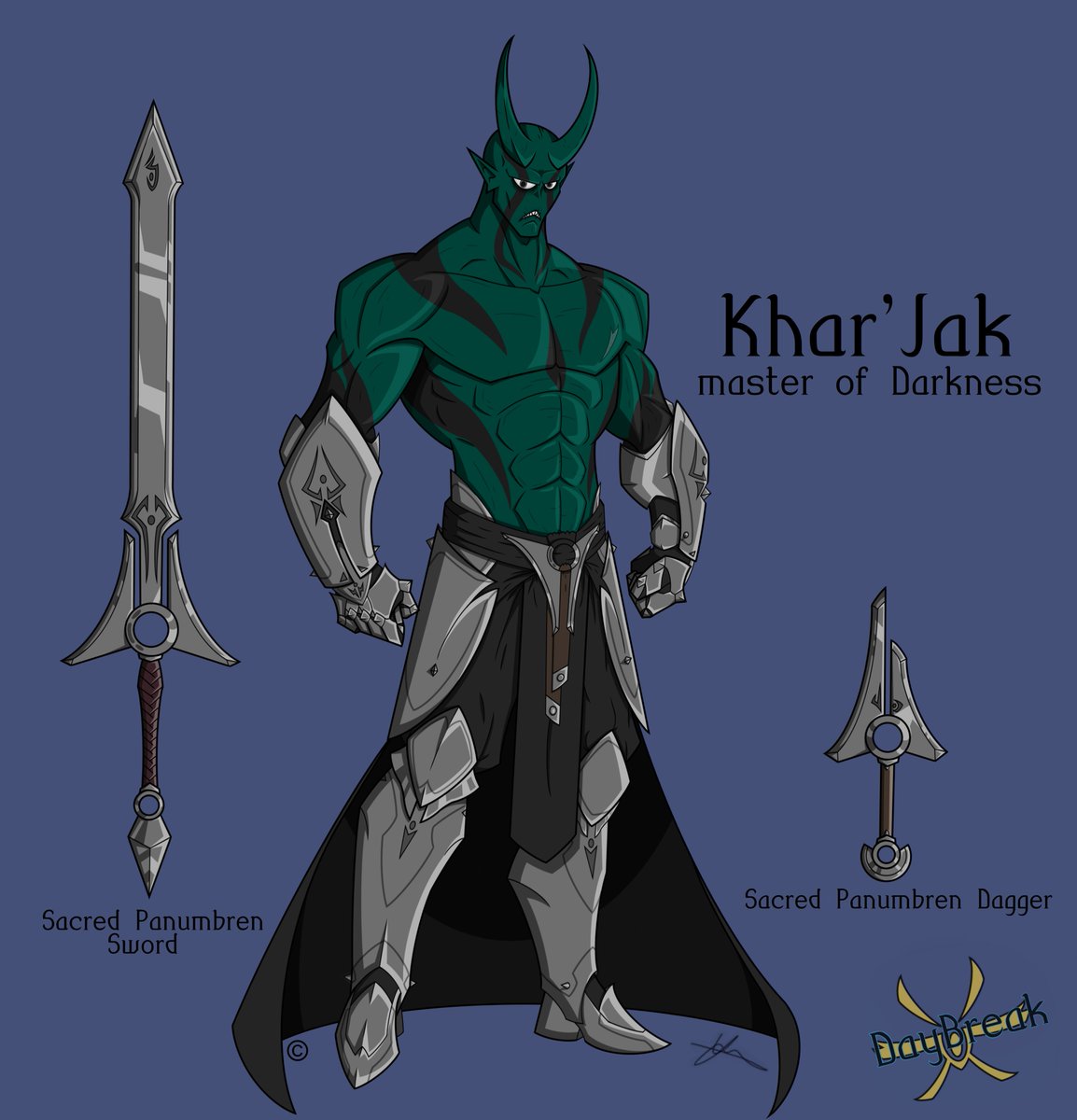New in my sci-fi series "DayBreak" Be wary star walkers for Khar'Jak has come and the deep void of darkness is his weapon.
