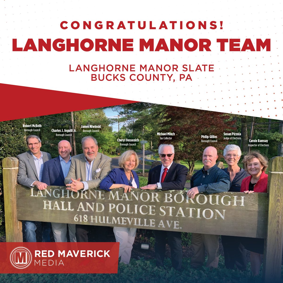 Maverick clients notched some wins in Cumberland and Bucks Counties last night in the primaries...congratulations and we're honored to be a part of the team! #winningdifferently