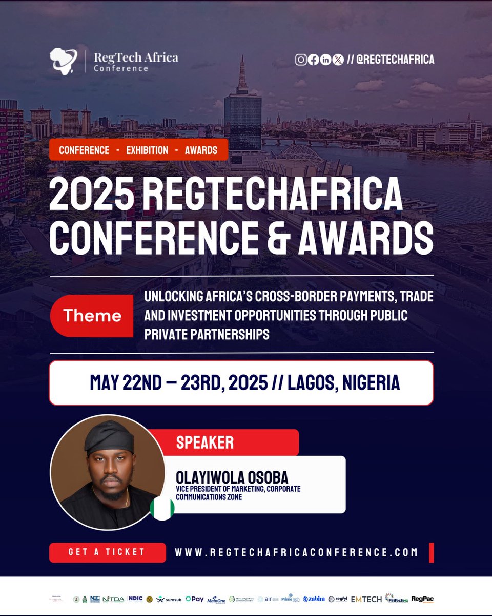 We’re excited to be participating in the RegTech Africa Conference 2025. Zone will be joining leaders and innovators from across the continent to explore the future of regulatory technology.
#WeAreZone #ConnectToTheFuture