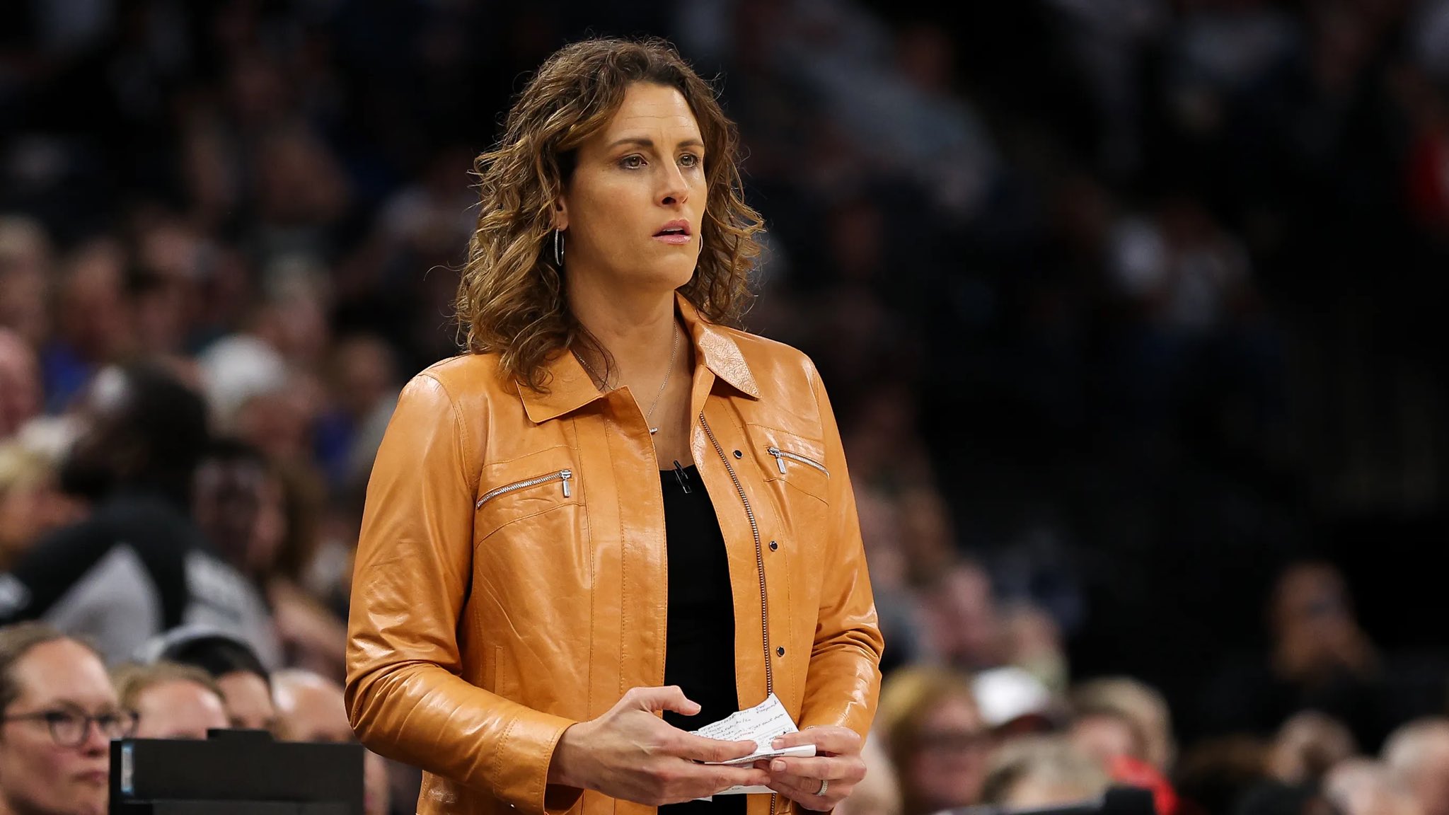 I talk hoops 🏀 on X: "Indiana Fever head coach Stephanie White on how  teams are going to play them this season: "They're going to push us,  they're going to shove us,