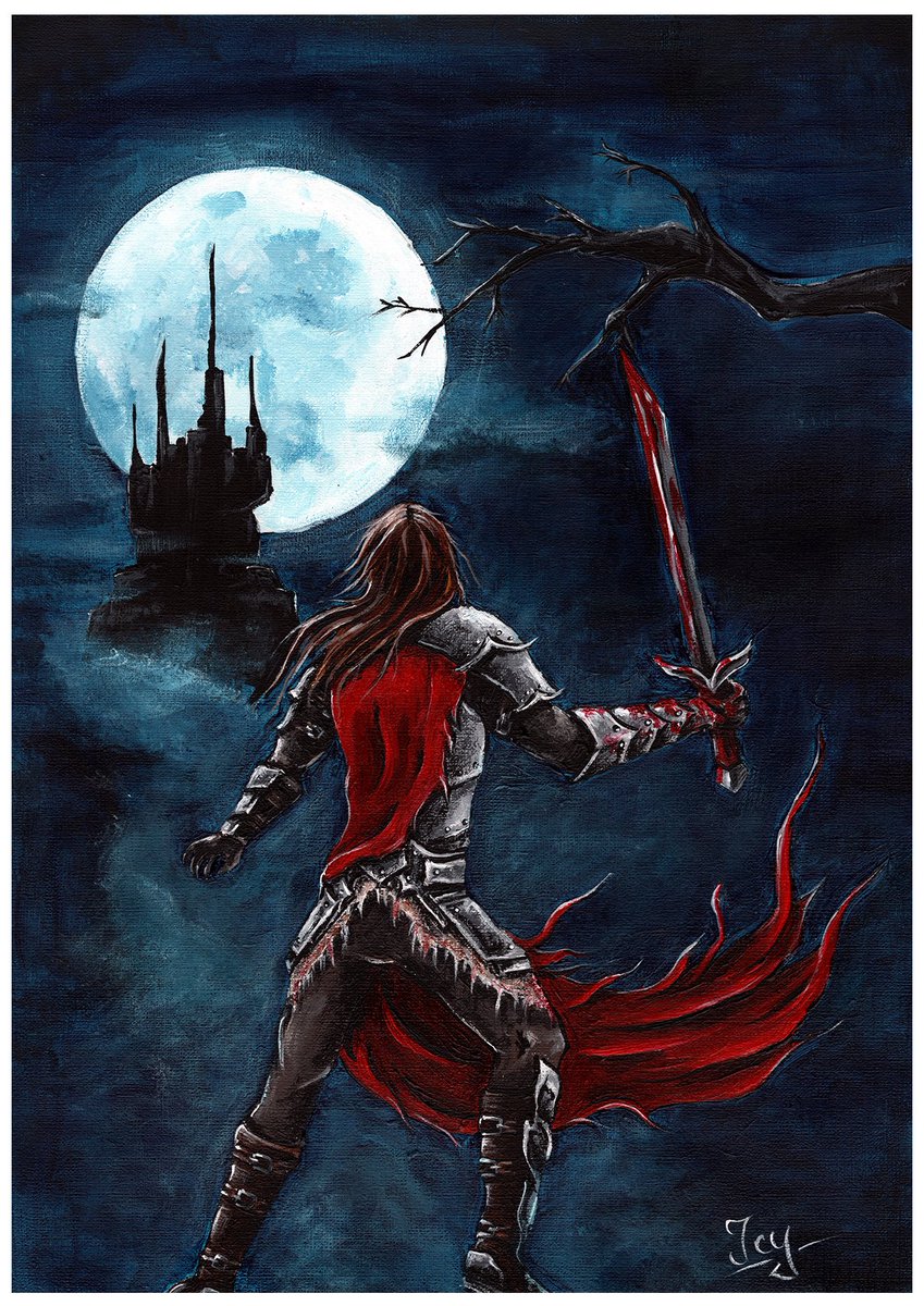 IcyArt_'s tweet photo. Here is my Slain 2 acrylic painting ⚔️🖌🎨. I really hope you like it, I really enjoyed working on this 🤘
#acrylicpainting
#indiegame
#heavymetal https://t.co/wFjshW1ZMy