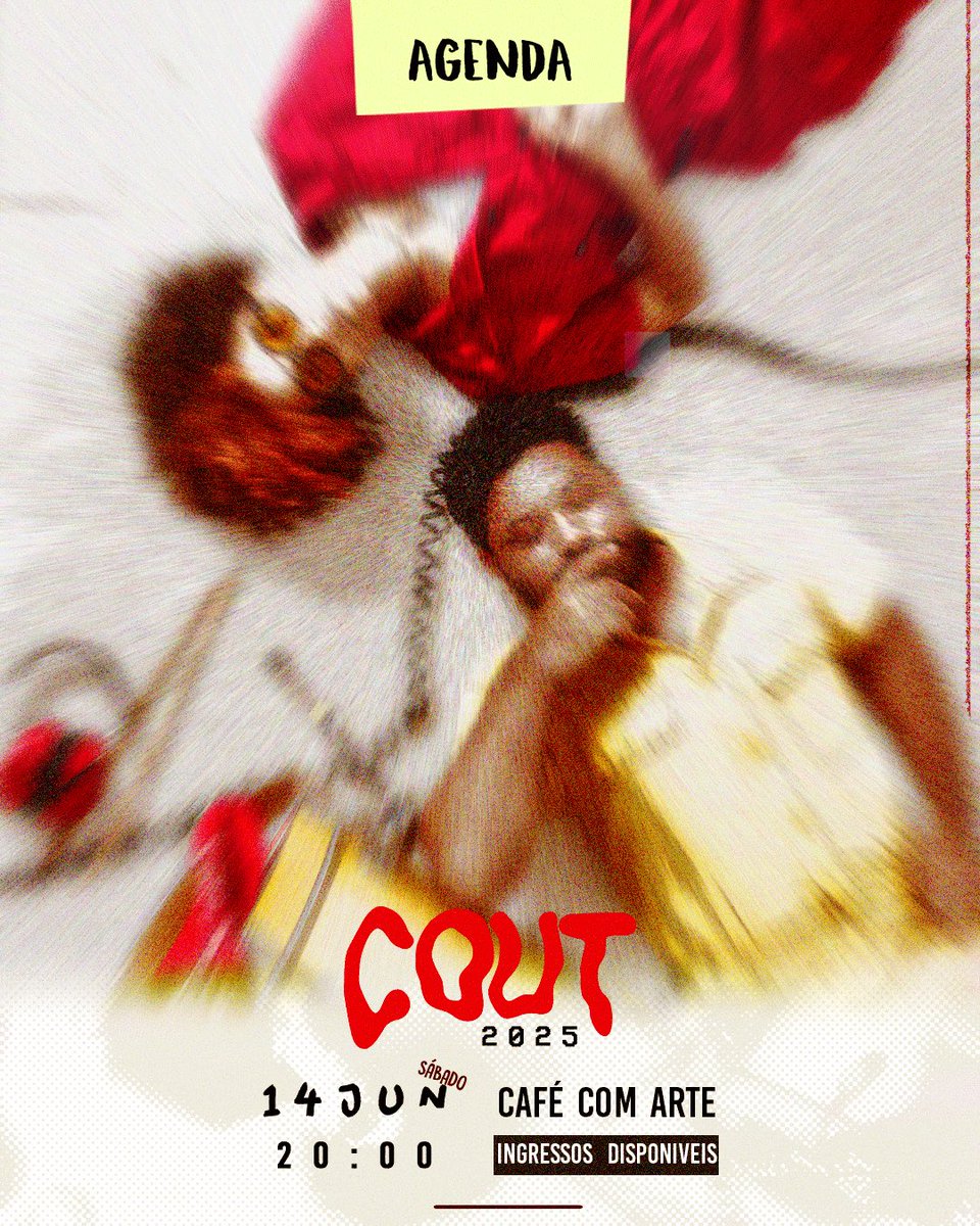 💥 S A L V A  N A  A G E N D A💥
14 de JUNHO é a data do nosso próximo show e os ingressos já estão disponíveis!

📍 <a href="/cafecomartepa/">Café com Arte</a> 
🎟️ sympla.com.br/evento/egua-do…