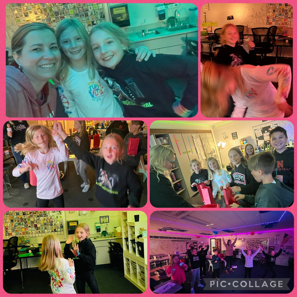 mandydillon134's tweet photo. “Dance Party” with Reading Month auction winners! https://t.co/TDaek6P7sY