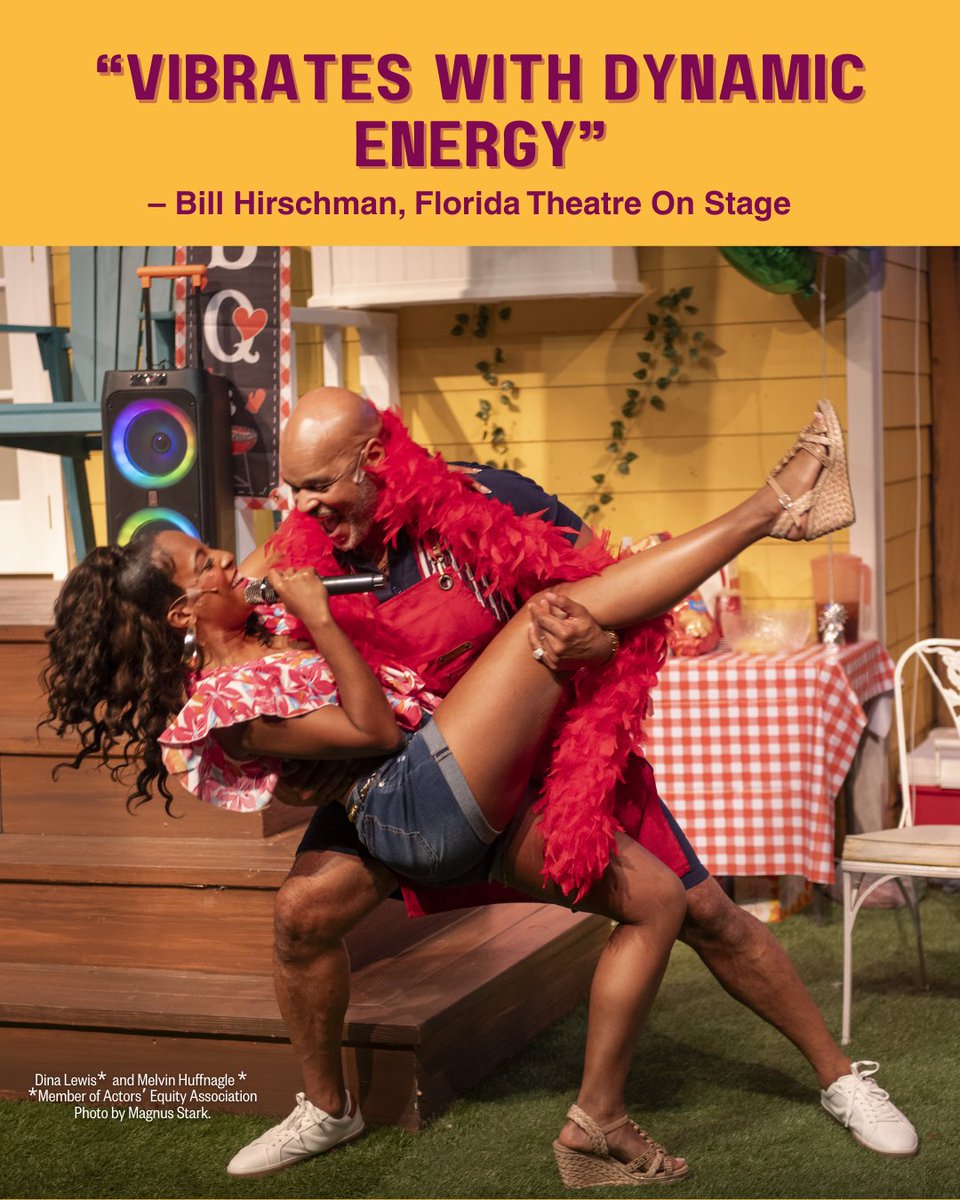 Thank you to Bill Hirschman for this fantastic review of our production of Fat Ham! Read the full review at Florida Theatre On Stage, loom.ly/LK4T5xU, and reserve your seats today!  🔥 🐖 #FatHam plays at #GableStage through June 15. Buy tix at gablestage.org.