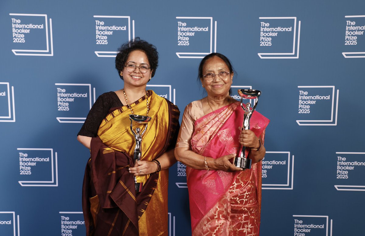 JBhattacharji's tweet photo. . It was such a pleasure speaking with the newly minted International Booker Prize 2025 winners, Banu Mushtaq and Deepa Bashthi for #TOIBookmark podcast.
We recorded this a couple of hours ago.
@TheBookerPrizes @TOIPlus @timesofindia @PenguinIndia
https://t.co/0rJDLvMP7a https://t.co/I3UpLt9EMt