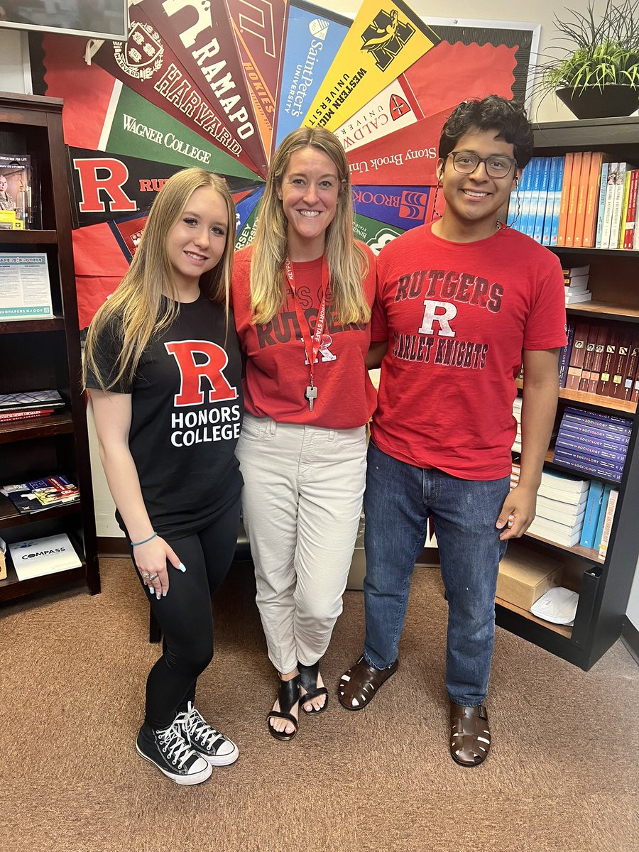 Proud of all these seniors but especially excited for my fellow Scarlet Knights! Go RU!