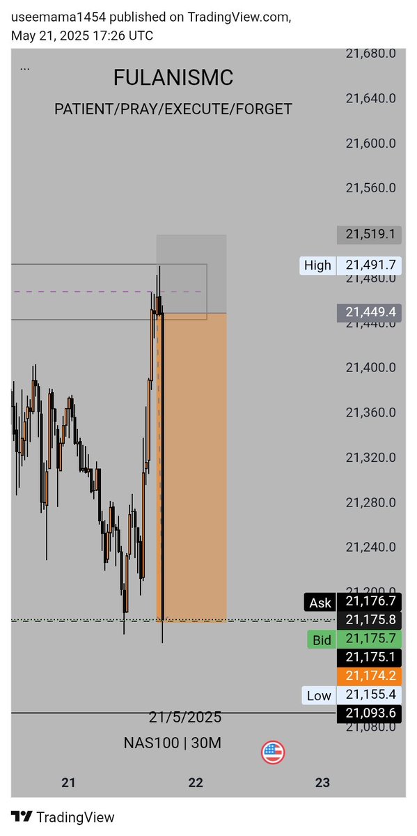 Usman Salisu Usman (@fulanismc) on Twitter photo I analyze this Yesterday
It Delivered today within 1H
Most fastest Indices #NQ
<a href="/MrKhameex/">๐๐๐ฃ ๐๐๐๐๐๐๐ฉ ๐โ๐โป๏ธ</a> <a href="/sir_hisham_/">Sir Hisham</a> <a href="/lasb/">Zen1</a> I analyze this Yesterday
It Delivered today within 1H
Most fastest Indices #NQ
<a href="/MrKhameex/">๐๐๐ฃ ๐๐๐๐๐๐๐ฉ ๐โ๐โป๏ธ</a> <a href="/sir_hisham_/">Sir Hisham</a> <a href="/lasb/">Zen1</a>