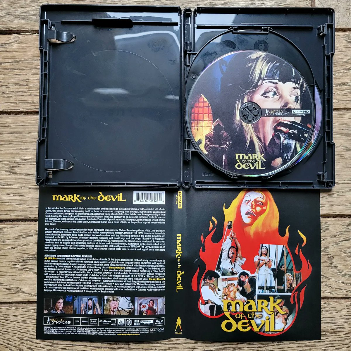 Section 3 video nasty MARK OF THE DEVIL 1970 6.1 imdb #cinema #film #horror #movies #PhysicalMedia #severinfilms #videonasties #videonasty #vinegarsyndrome