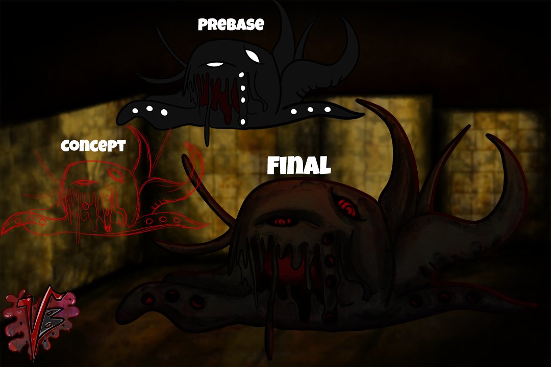 Final design for Distorted Kraken on my new series. I've always wanted to see new areas be added in Pet Simulator that were similar to the Backrooms but more creepier. Though they might be too much 😂either way progress is going well! <a href="/BuildIntoGames/">BIG Games</a>  #petsim99 #petsimulator99