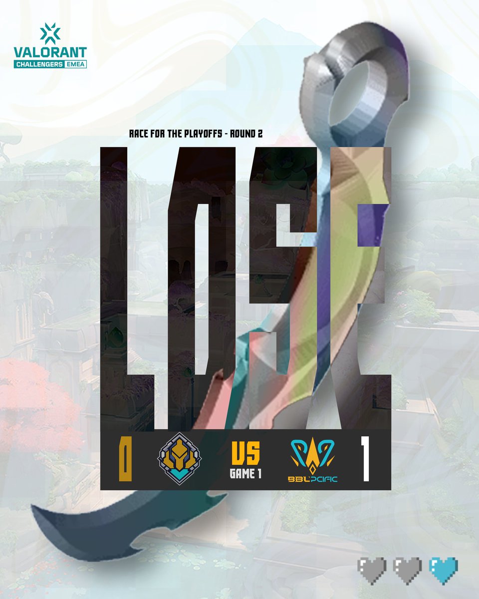 PixelLumina's tweet photo. Ouch 6-13 🥲
Heaven next, it's not about playoffs anymore, it's about never giving up!
#GoPIXEL #PXLWIN https://t.co/OwB4lyPG4q
