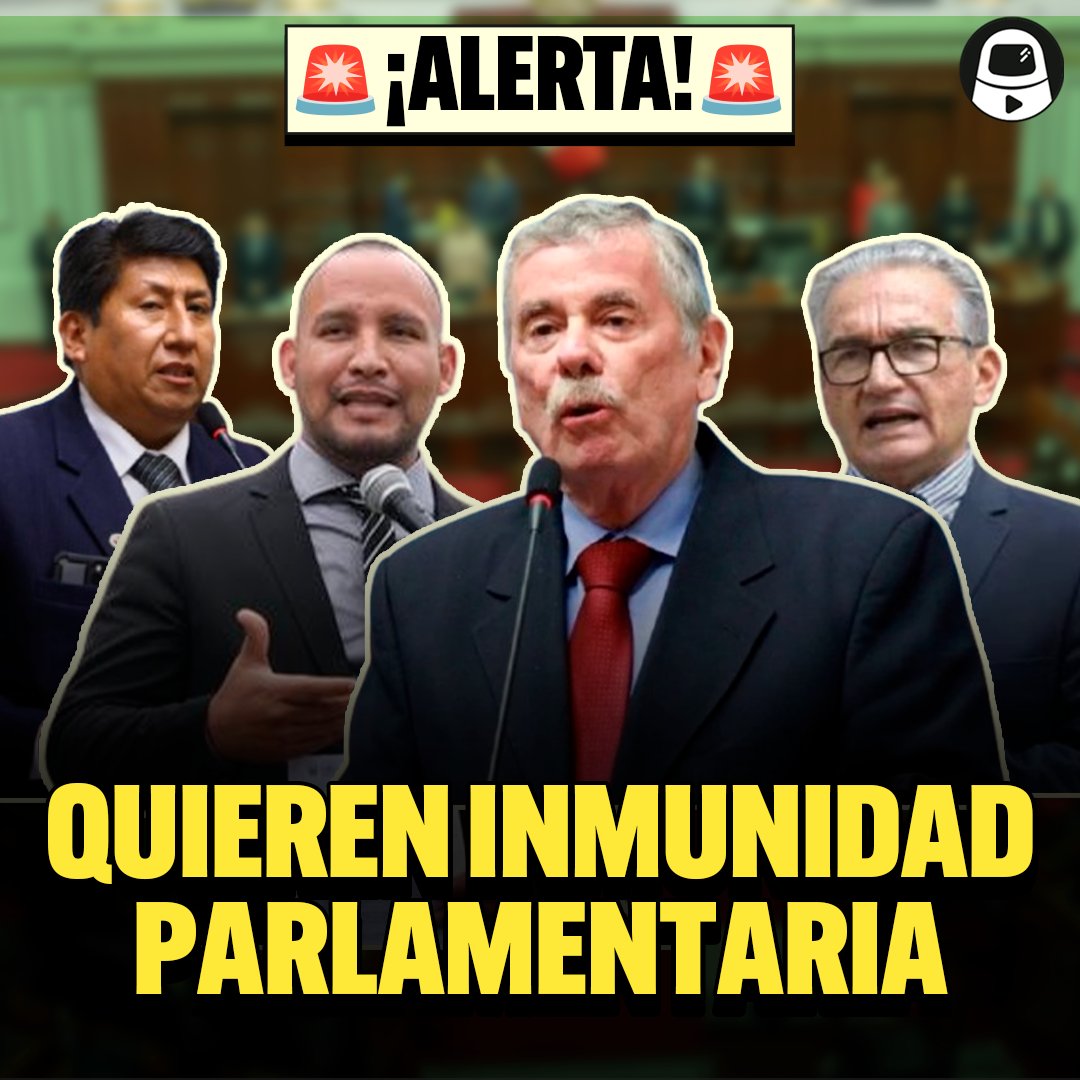 18Nvic's tweet photo. el @congresoperu se aseguró su nuevo chaleco antibalas: vuelve la inmunidad parlamentaria. Justo cuando varios están con la soga al cuello por mocha sueldos, violadores, golpistas, contratar amigos sobrinos hijos amantes.
@AlejoMunante No legislan para el país, legislan para blindarse entre ellos.
#PorEstosNo2026