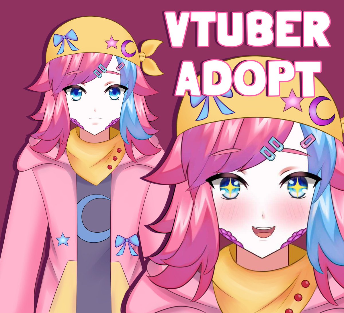 Hello ✨
I auctioned off my old Vtuber Model and everything I used for Streaming.
All this due to a serious monetary emergency... 
You are welcome to participate and share, you would help me a lot!

#adoptable #Vtuber #2DModel #VtubeStudio