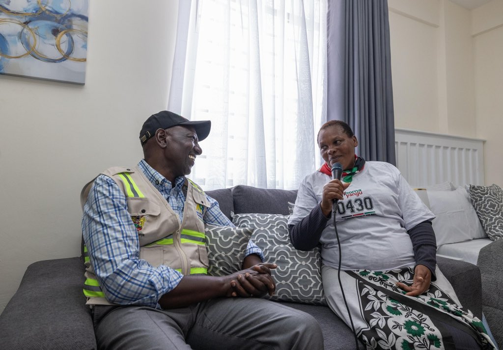 Huyu mama position yake kwa government ni? #RutoMustGo