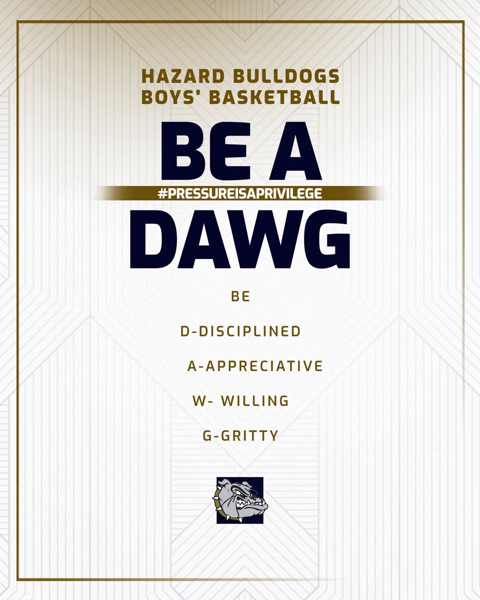 Disciplined- Showing a controlled form of behavior or way of working. 

Appreciative- Feeling or showing gratitude. 

Willing- Ready, eager, or prepared to do something. 

Gritty- Strong and determined in the face of adversity. 

#GoDawgs #beadawg #pressureisaprivilege