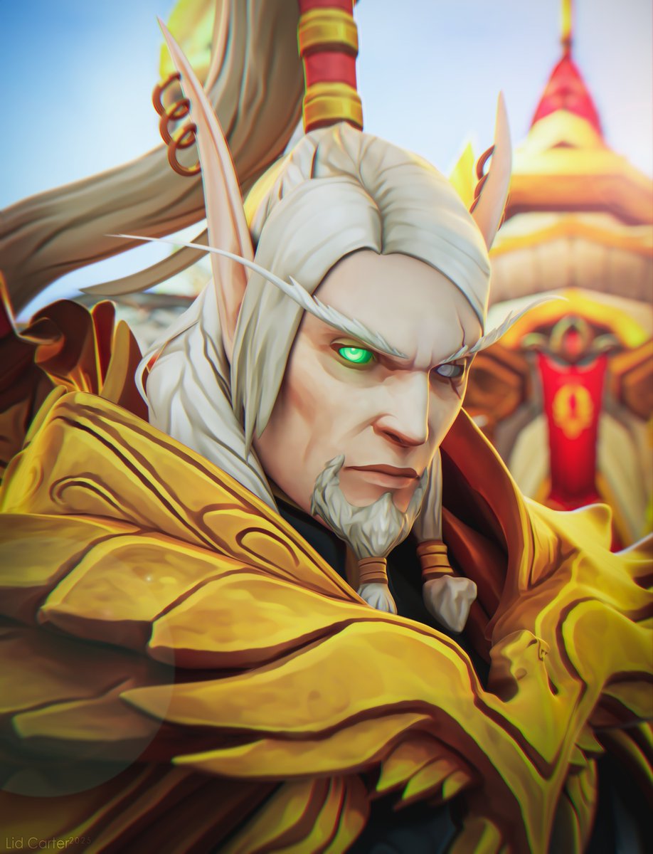 Vigilant gaze ☀️

Lor'themar Theron Regent Lord of Quel'Thalas 💛

#worldofwarcraft