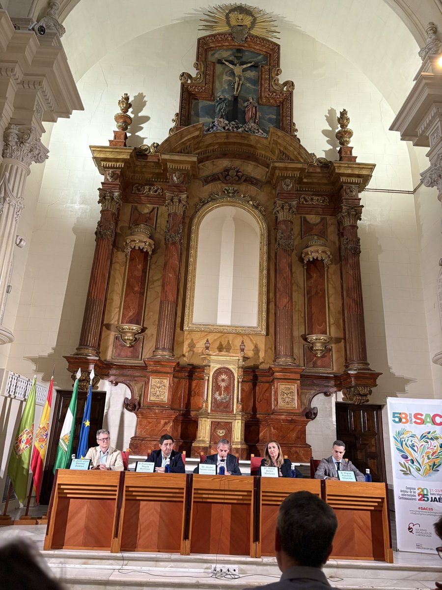 Almudena Castro Conde (@almucastro01) on Twitter photo Inauguración del 58º Congreso <a href="/SACardiologia/">SACardiología</a> por su presidente <a href="/JTLLERGO/">Javier Torres</a>.
Entorno incomparable para una reunión con un programa científico ambicioso y actualizado.
Empezamos ‼️ Inauguración del 58º Congreso <a href="/SACardiologia/">SACardiología</a> por su presidente <a href="/JTLLERGO/">Javier Torres</a>.
Entorno incomparable para una reunión con un programa científico ambicioso y actualizado.
Empezamos ‼️