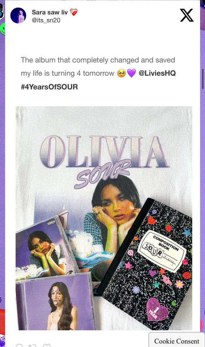 Sara saw liv ❤️‍🩹 tweet media