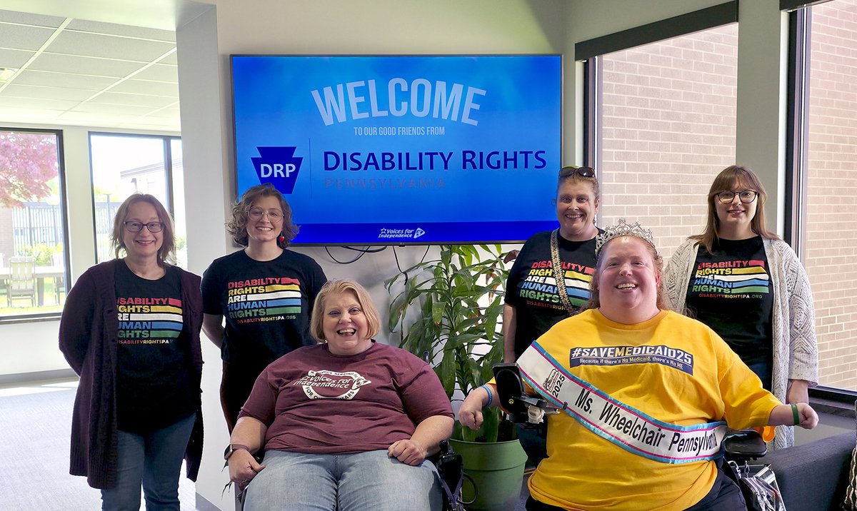 A few DRP staff members presented at Voices For Independence on Monday, May 14th on how our IOLTA program can help us reach more into the Northwest Region of Pennsylvania. We are grateful for the hospitality of VFI, for hosting the event and bringing great and conversation!