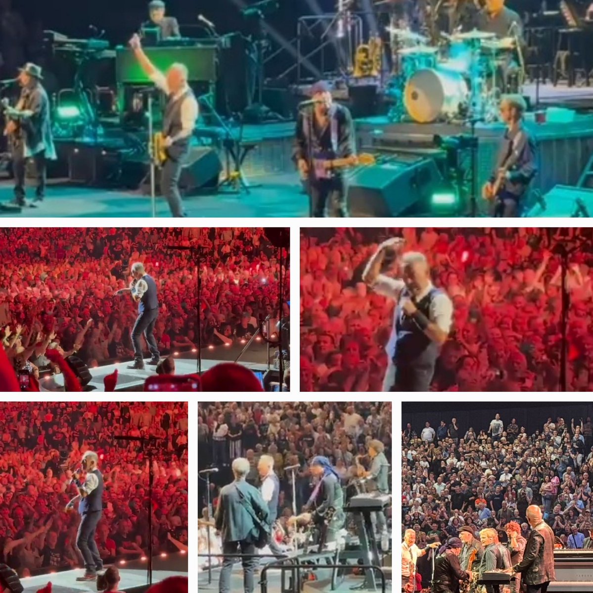 VLafora's tweet photo. Hi friends. Yesterday at this time, #Springsteen and #EStreetBand were performing in Manchester. For the third time. π·πΉ@PaulApp0505 was there. Here's this unforgettable moment!
https://t.co/Z6ejWIbSoR
@Mosqueter4 @BDoltri @NJMusicFun2 @clock1258 @ToonTravels @JohnPaulWo65263 https://t.co/YI0l2BEkAv