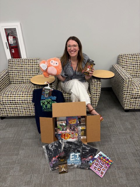 Good afternoon CB4K

A huge thank you for this month’s box! All of these items will be so well loved by our patients and students.

Take care

Kennedy Krieger Institute