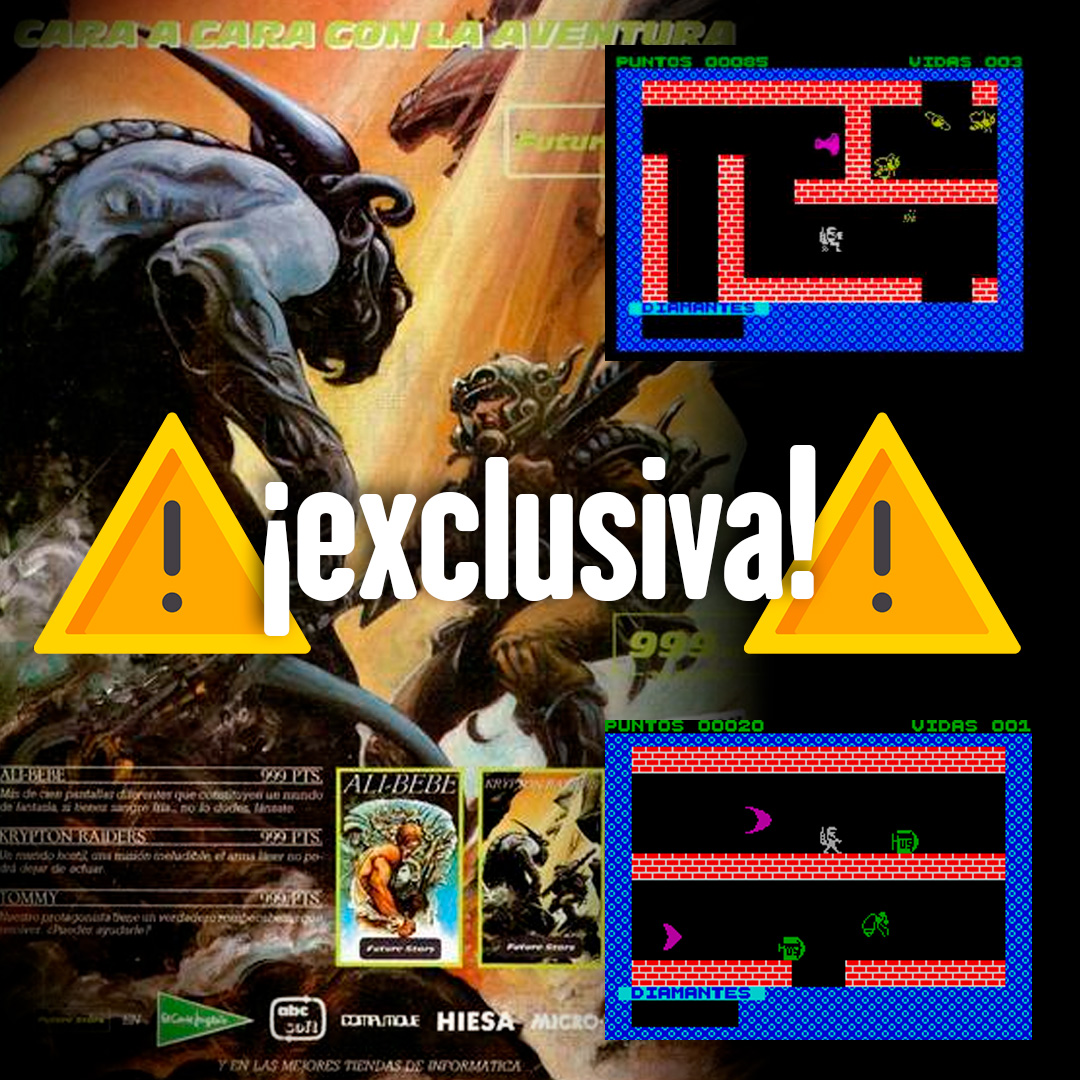 💥 ¡EXCLUSIVA! Desvelamos el autor de un juego de Future Stars de Dinamic!👀

Hay una historia oculta detrás de Krypton Raiders que te va a sorprender 🔍

➡️ Te lo contamos aquí: elmundodelspectrum.com/exclusiva-reve…

#RetroGaming #Dinamic #ZXSpectrum #HistoriaDelVideojuego por <a href="/YedaiJamao/">JMV</a>