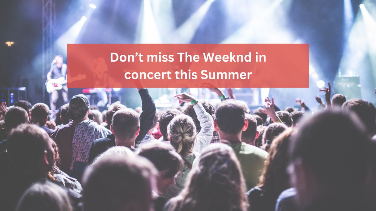 Re:Sound Music Licensing (@resoundmlc) on Twitter photo This July and August, <a href="/official_weeknd/">The Weeknd 💭</a> will be performing in the following Canadian cities: Toronto, Vancouver, Edmonton & Montreal 🎤
This is one you don't want to miss❗❗
Visit his website for more info: theweeknd.com/tour/ This July and August, <a href="/official_weeknd/">The Weeknd 💭</a> will be performing in the following Canadian cities: Toronto, Vancouver, Edmonton & Montreal 🎤
This is one you don't want to miss❗❗
Visit his website for more info: theweeknd.com/tour/