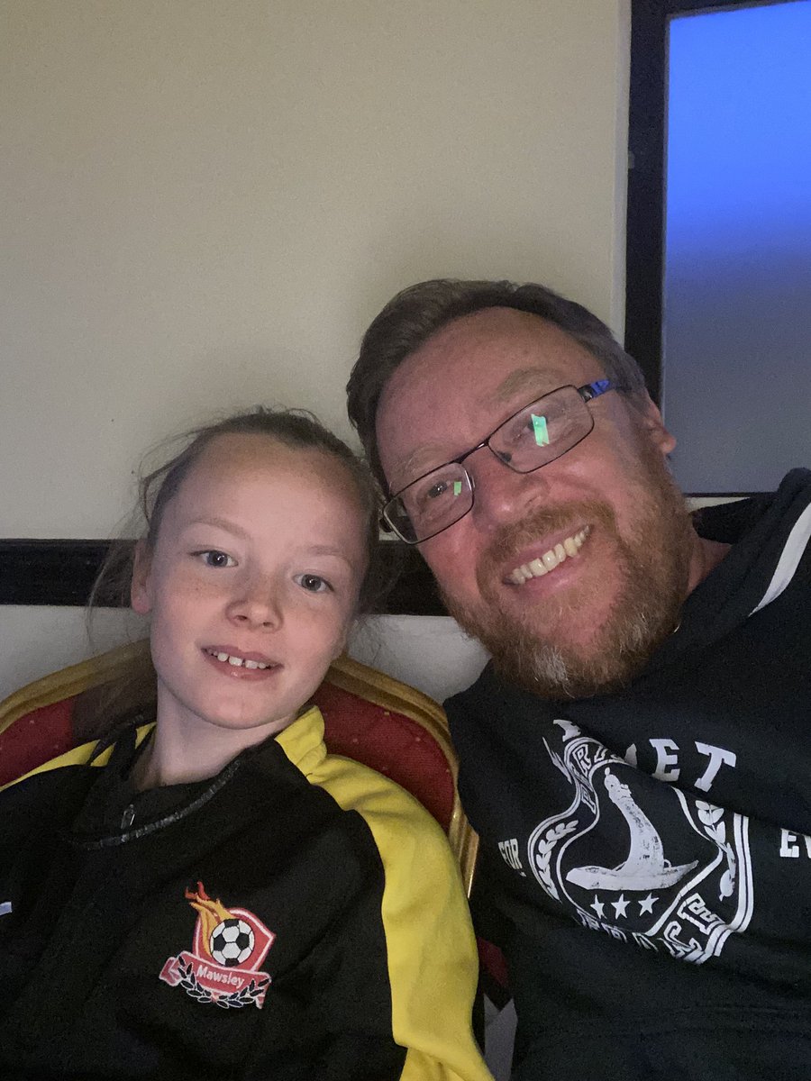 Watching a terrible Cup Final in the clubhouse with this one ❤️