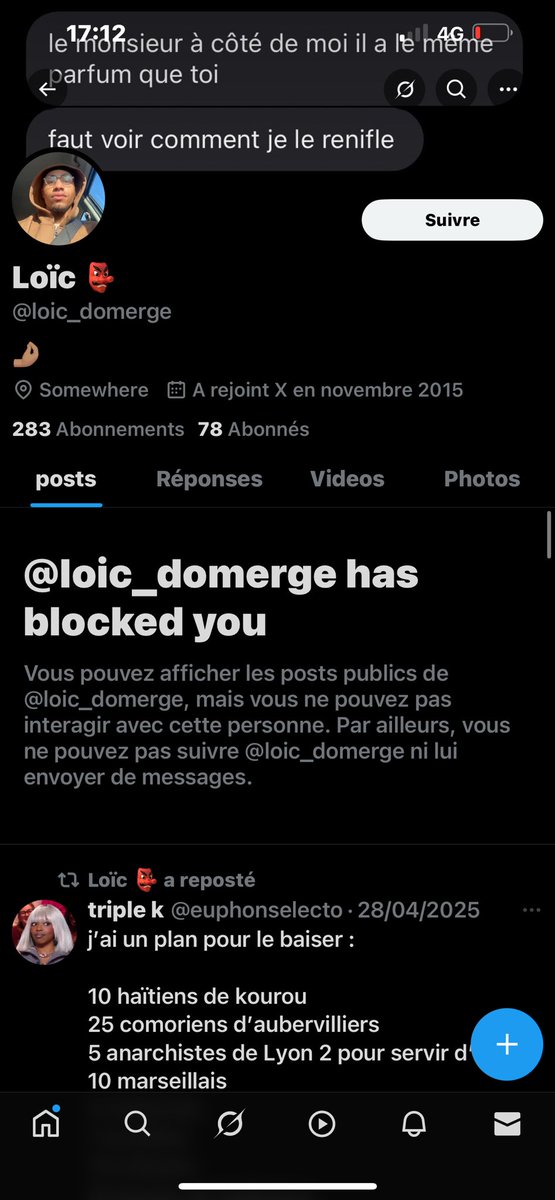Random2029607's tweet photo. ⚠️@loic_domerge FAKE MONEYSLAVE ON SIGNALE ⚠️ il bloque après la cam sans payer évidemment, les moneyslave et soumis c’est à cause d’eux que vous allez être obligé de faire des offrandes à forces …

#domina #soumis #moneyslave #paypig #humanatm #moneymiss https://t.co/9RbSIEKogG